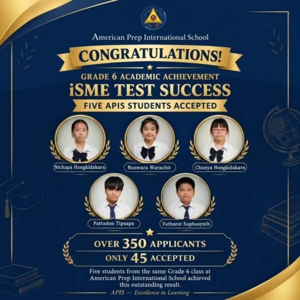 🌟 **A Proud Moment for APIS!** 🌟 We are so proud of our five Grade…