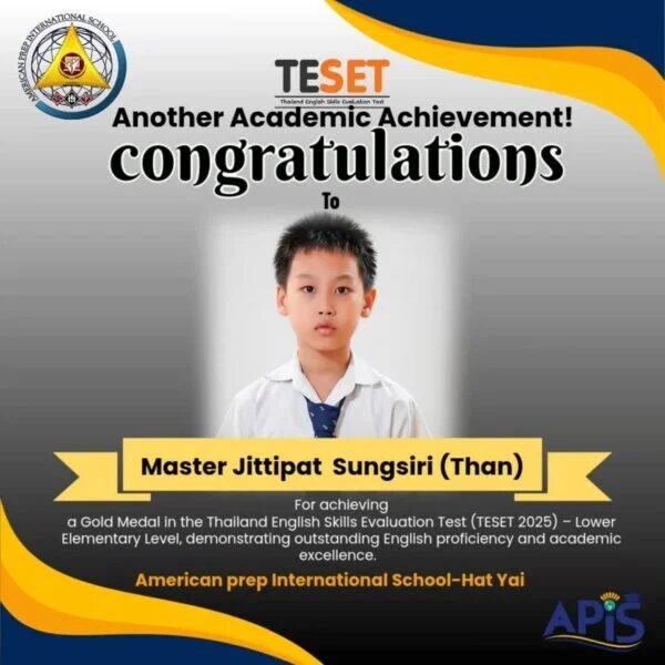 We proudly congratulate our outstanding students of American Prep International School for their excellent achievements…